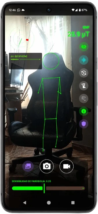 GhostTech: Ghost Detector EMF screenshot