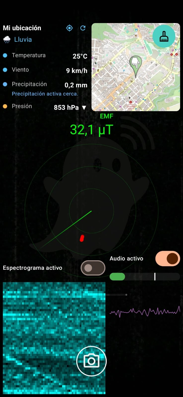 GhostTech: Ghost Detector EMF screenshot