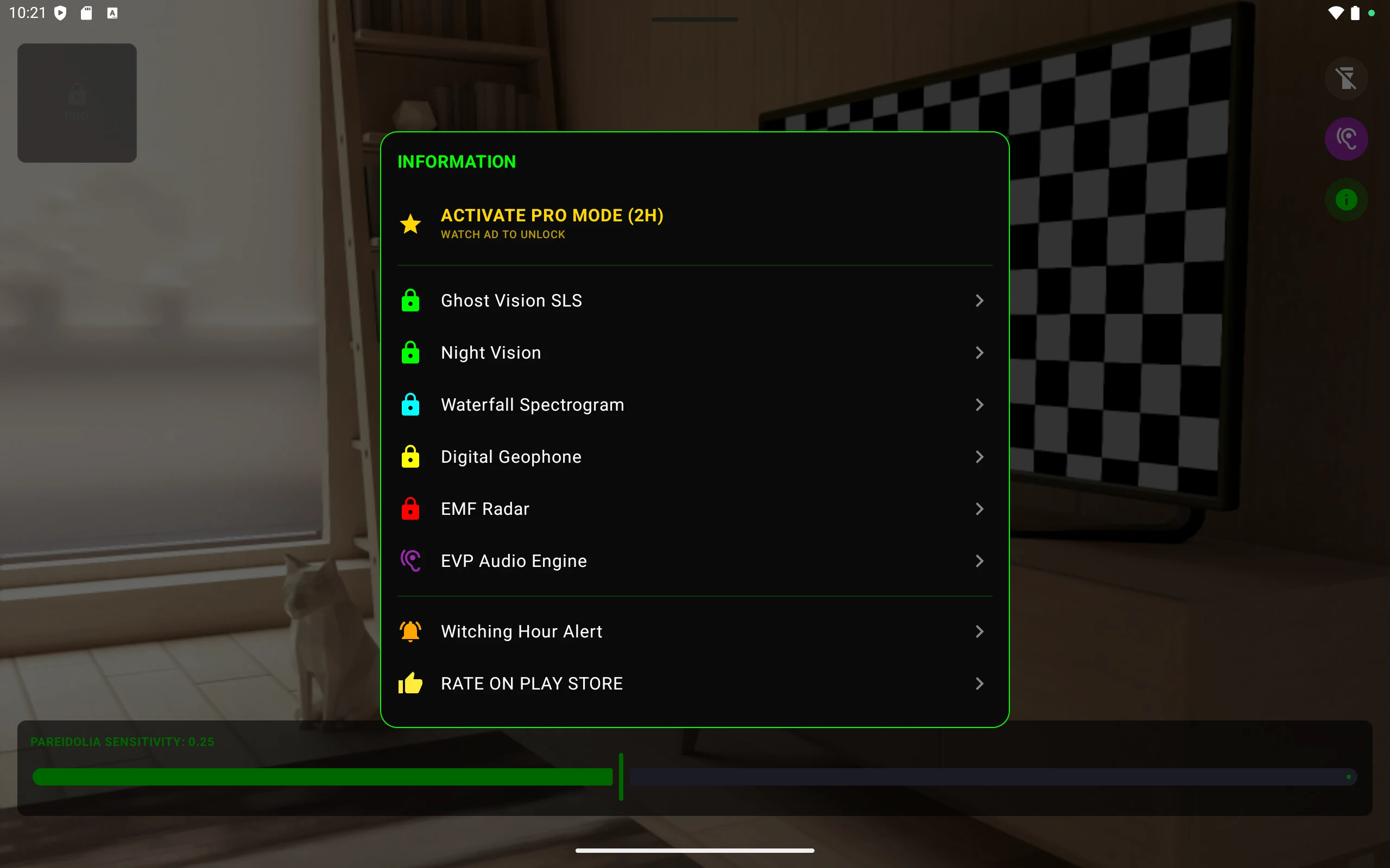 GhostTech: Ghost Detector EMF screenshot